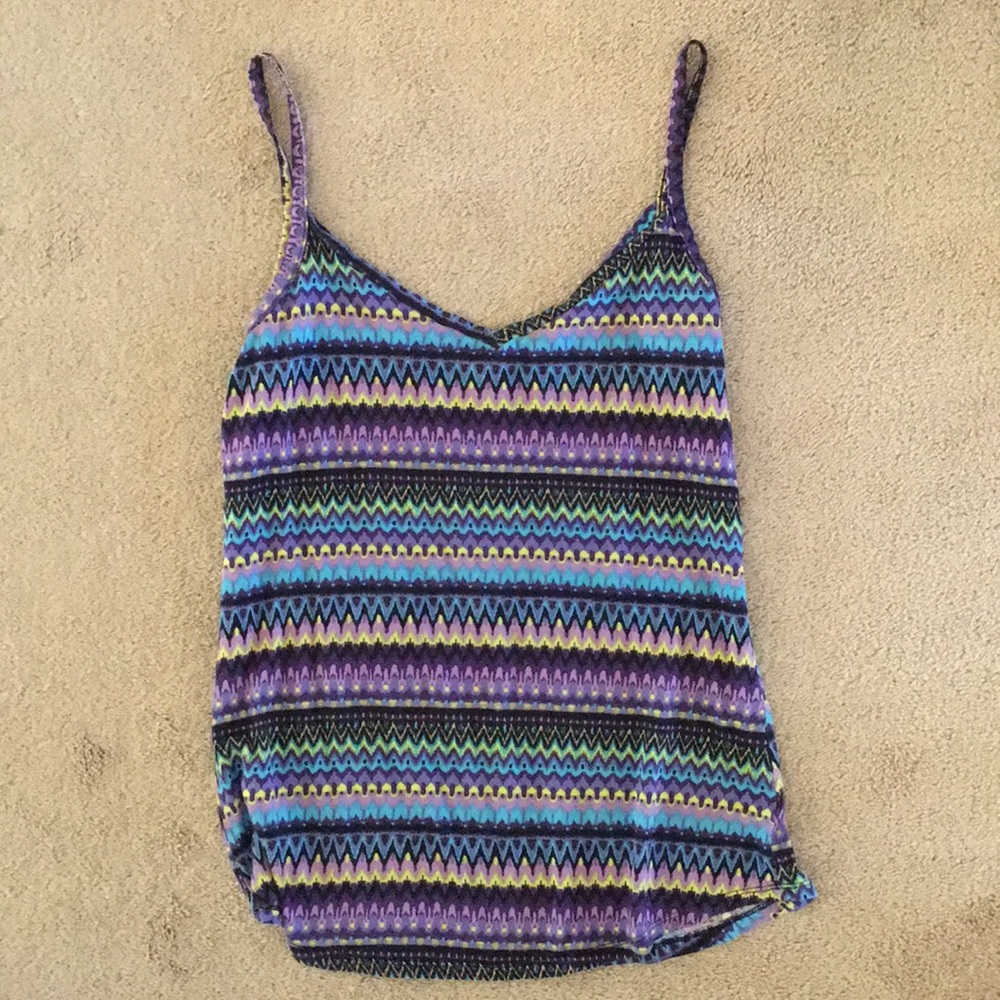 Purple tank top